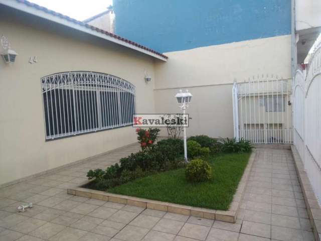 Linda Casa Térrea com 3 dormitórios 1 suite 8 vagas , jardim, quintal amplo , Terraço- Próx Comércio