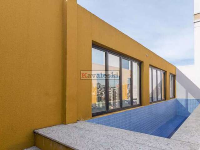 Apartamento com 2 quartos à venda na Rua Atibaia, --, Vila Valparaíso, Santo André, 42 m2 por R$ 410.000