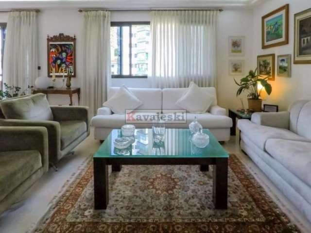 Apartamento  com 187m², 4 quartos e 3 vagas - Vila Mariana