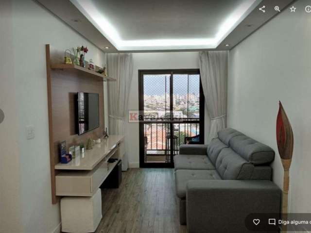 Apartamento reformado 3 dormitórios 1 suite 2 vagas - 79 metros - Lazer- Impecável