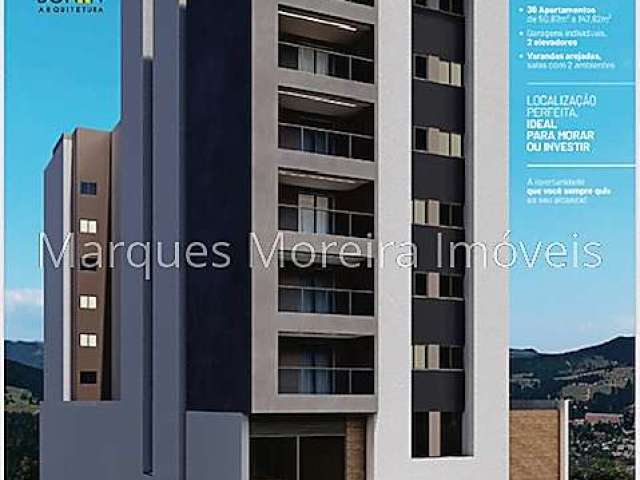 Apartamento com 2 quartos à venda na Rua Catulo Breviglieri, Santa Catarina, Juiz de Fora, 51 m2 por R$ 378.000