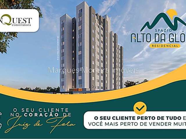 Apartamento com 2 quartos à venda na Rua Catulo Breviglieri, Santa Catarina, Juiz de Fora, 52 m2 por R$ 241.000