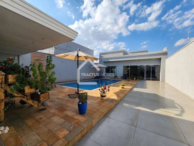 Casa à venda no Terras de Santa Bárbara 330m² - 03 dormitórios - Piscina e Área Gourmet - Santa Bárbara d´Oeste S/P