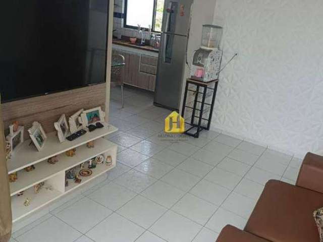 Apartamento com 2 dormitórios à venda, 54 m² por R$ 285.000,00 - Capim Macio - Natal/RN