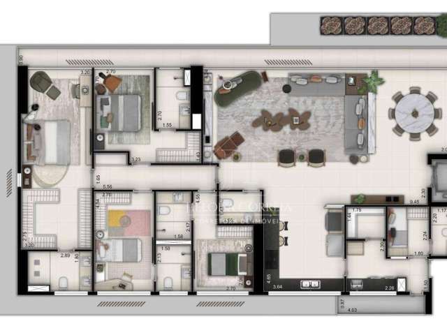 Apartamento com 4 dormitórios à venda, 229 m² por R$ 2.500.000,00 - Petrópolis - Natal/RN