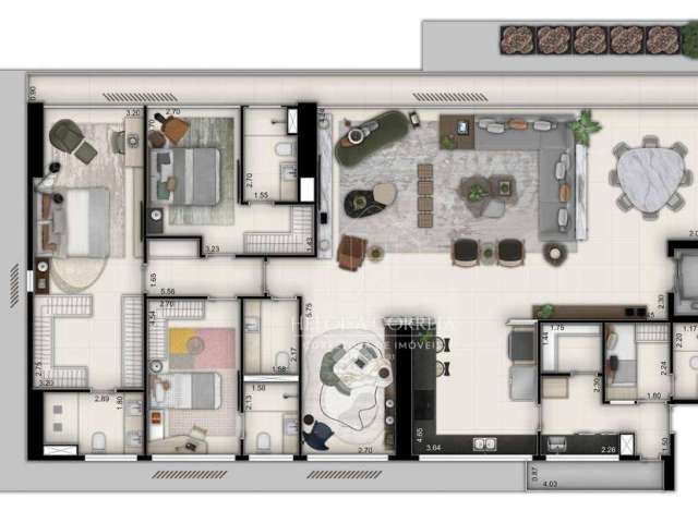 Apartamento com 3 dormitórios à venda, 229 m² por R$ 2.500.000,00 - Petrópolis - Natal/RN