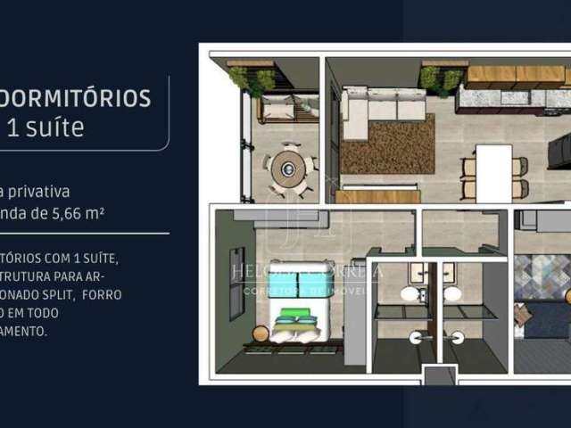 Apartamento à venda, 46 m² por R$ 365.000,00 - Pirangi do Norte (Distrito Litoral) - Parnamirim/RN