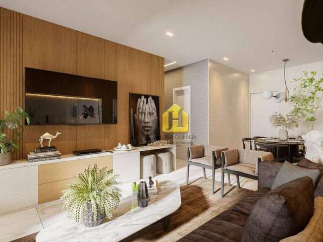 Apartamento com 2 dormitórios à venda, 61 m² por R$ 565.915,00 - Capim Macio - Natal/RN