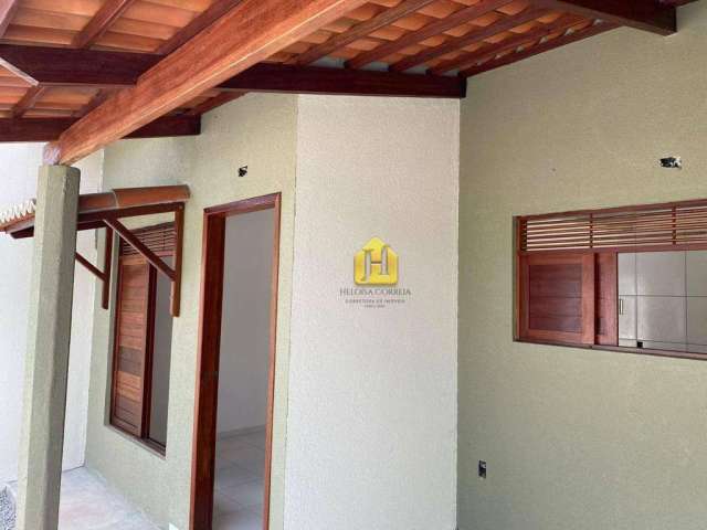 Casa com 2 dormitórios à venda, 71 m² por R$ 178.000,00 - Cajupiranga - Parnamirim/RN