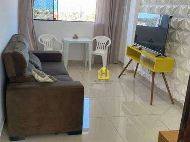 Apartamento com 2 dormitórios para alugar, 54 m² por R$ 2.500,01/mês - Capim Macio - Natal/RN