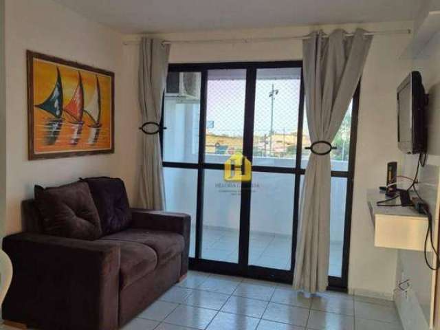 Apartamento com 2 dormitórios para alugar, 54 m² por R$ 2.500,01/mês - Capim Macio - Natal/RN