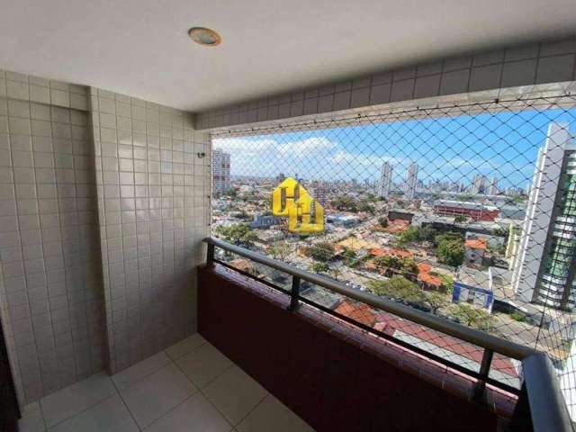 Apartamento com 2 dormitórios para alugar, 56 m² por R$ 2.600,01/mês - Lagoa Nova - Natal/RN