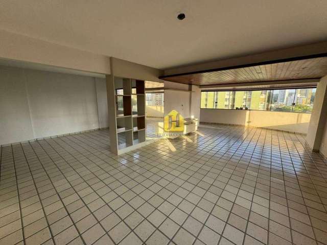 Apartamento com 4 dormitórios para alugar, 270 m² por R$ 4.800,01/mês - Petrópolis - Natal/RN