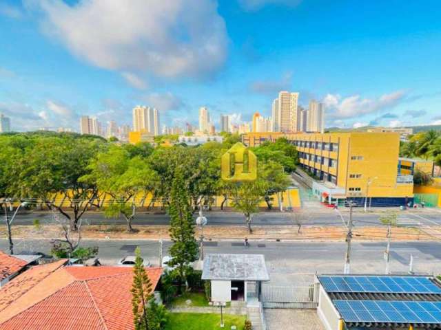 Apartamento com 2 dormitórios para alugar, 77 m² por R$ 2.700,00/mês - Tirol - Natal/RN