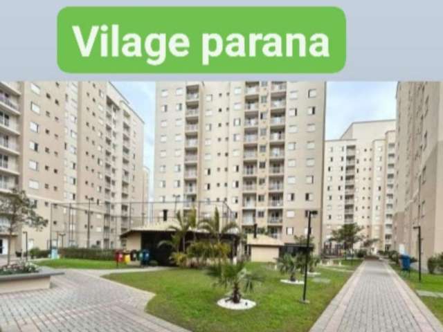 Vilage Paraná Tingui. 2 qtos suíte sacada garagem