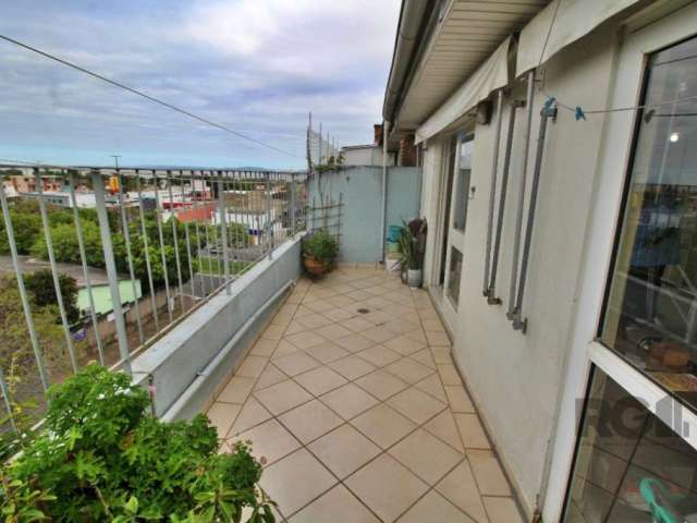 Apartamento de 01 dormitórios com cobertura Bairro Tristeza Porto Alegre/RS.  &lt;BR&gt;Linda Cobertura  de 01 dormitório. Na parte inferior living com espaço para gabinete, cozinha com armários pré m