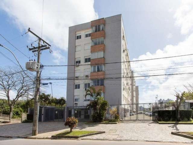 Excelente apartamento de 2 dormitórios, cozinha com armários pia e churrasqueira,  água quente com Junker passa prato, living dois ambientes, banheiro com box e armários, piso laminado em todo o apart