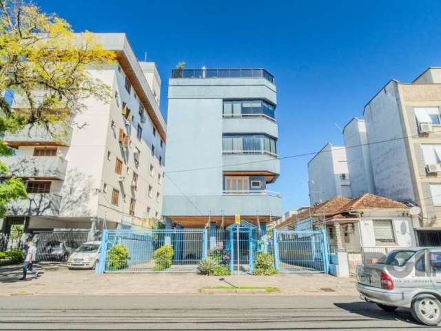 Apartamento de um quarto (dormitório), sacada e uma vaga de garagem no bairro Rio Branco em Porto Alegre.&lt;BR&gt;Descubra o seu novo lar no Condomínio Edifício Villa San Vicenzo! Este encantador apa