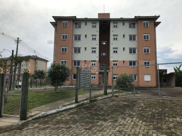 Lindo apartamento térreo de 2 dormitórios, sala, cozinha com área de serviço integrada ,banheiro.&lt;BR&gt;Condomínio possui quiosque com churrasqueira.&lt;BR&gt;Ótima localização , atrás da CEEEE da 