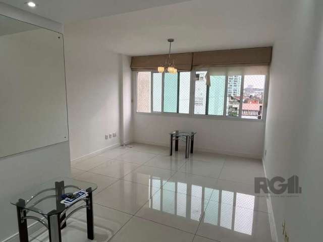 Schumacher  Aluga belíssimo apartamento no Bairro Passo da Areia. 02 dormitórios, suite, living  02 ambientes, lavabo, cozinha semi mobiliada, vaga escriturada.&lt;BR&gt;Condomínio com elevador, salão