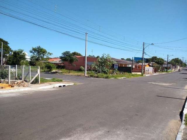 Terreno de esquina a venda em Canoas, bairro Estancia Velha, proximo a Av Santos Ferreira. Medindo 374m² (11x34), pronto para construir, com toda a documentação em ordem. Ótima oportunidade para inves