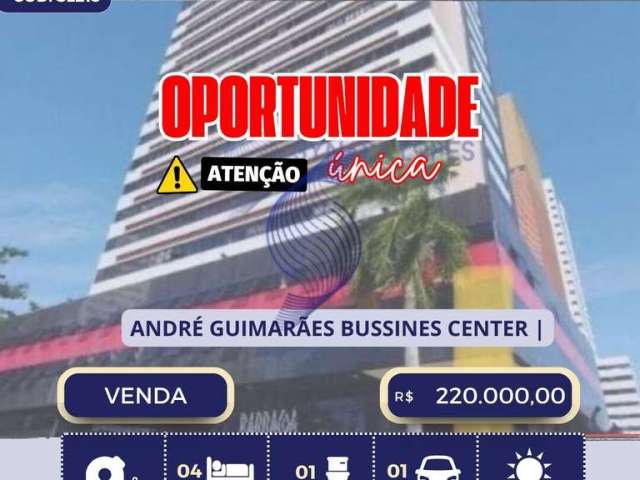 Vendo sala comercial 30 m² | edifício andré guimarães bussines center | caminho das árvores - salvador | ba