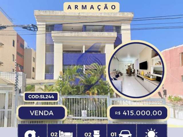 Vendo apartamento 83 m² | 02 quartos | jardim armação i salvador | ba