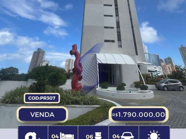 Vendo apartamento 185 m² | 04 suítes | mansão professor estácio gonzaga |horto florestal i salvador | ba