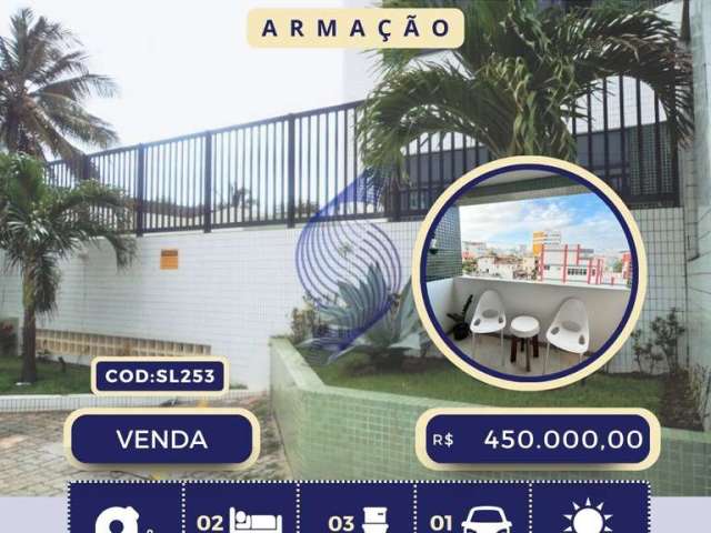 Vendo | apartamento 64 m² | 02 quartos |  jardim armação | salvador - bahia