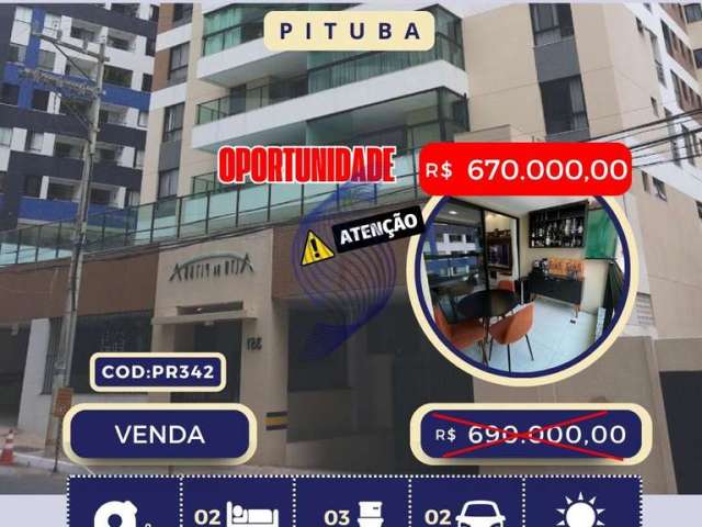 Vendo apartamento 78 m² | 02 quartos | residencial alto da pituba | pituba | salvador | ba.