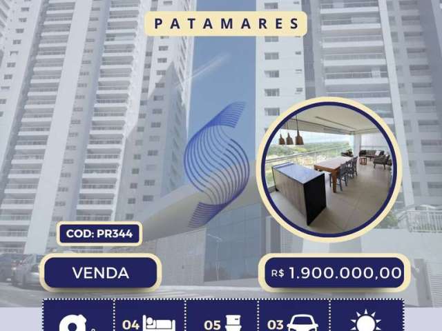 Vendo apartamento | 172 m² | 04 quartos | etco greenville | patamares i salvador | bahia