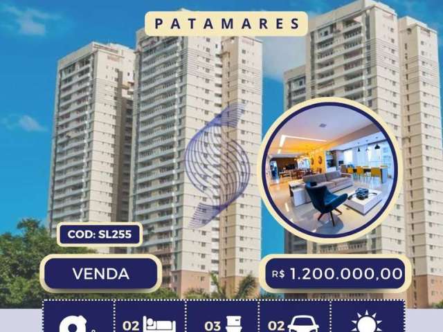 Vendo apartamento 110 m² |  02 quartos  | platno greenville | patamares i salvador | ba