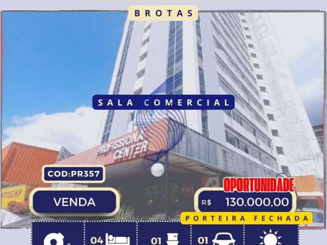 Vendo sala comercial 28 m² | edificio profissional center | brotas | salvador | bahia