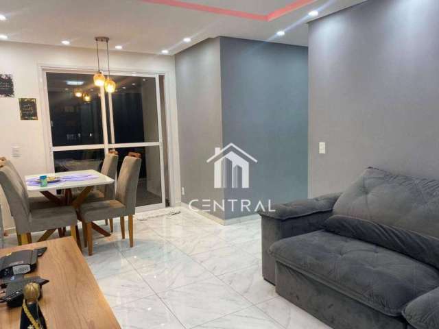 Apartamento com 3 dormitórios à venda - 83m² por R$ 848.000 - Jardim Flor da Montanha - Guarulhos/SP Condomínio The Gate