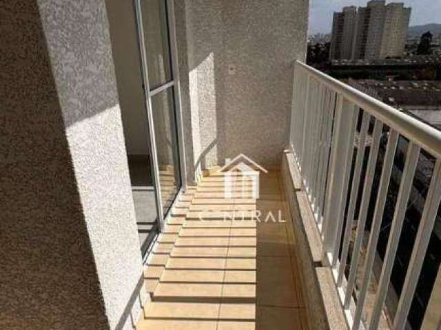 Apartamento com 2 dormitórios para alugar, 47 m² por R$ 2.430,00/mês - Vila Itapegica - Guarulhos/SP