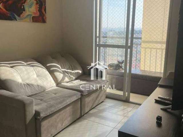 Apartamento 53m², 2 Dormitórios, Varanda com Vista Livre, e Sol da tarde! Vila Moreira/Guarulhos -SP