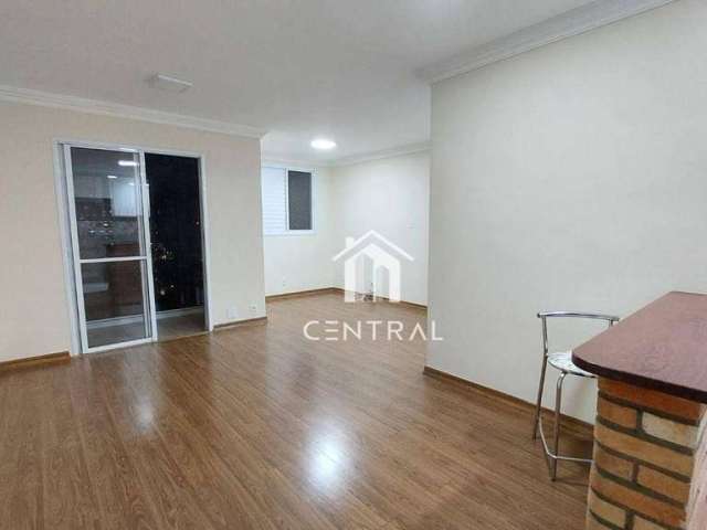 Apartamento com 2 dormitórios para alugar, 64 m² por R$ 2.300/mês - Gopoúva - Guarulhos/SP