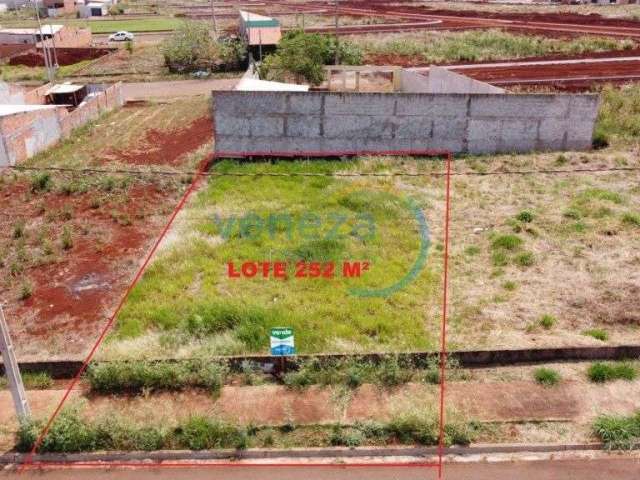 Terreno à venda, 252.00 m2 por R$170000.00  - Verona - Londrina/PR