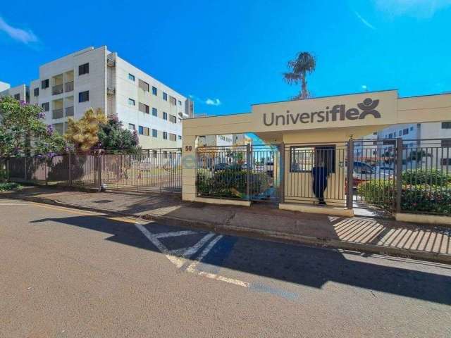 Apartamento com 2 quartos  para alugar, 49.87 m2 por R$1300.00  - Cidade Universitaria - Londrina/PR