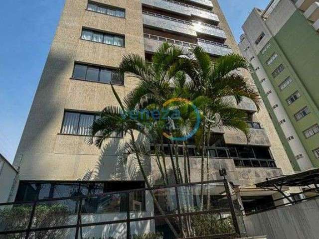 Apartamento com 4 quartos  para alugar, 175.00 m2 por R$3000.00  - Centro - Londrina/PR