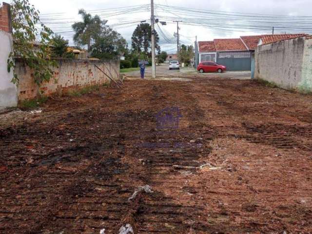 Terreno à venda, 360 m² por R$ 290.000 - Guatupê - São José dos Pinhais/PR