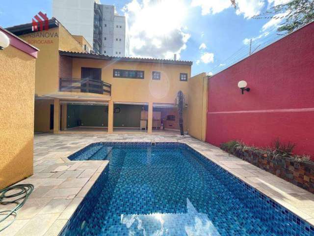 Casa com 5 dormitórios para alugar, 650 m² por R$ 9.850,00/mês - Parque Campolim - Sorocaba/SP