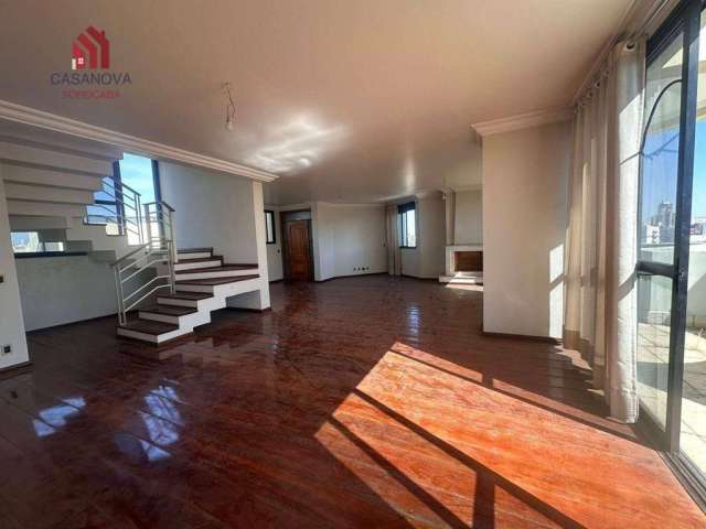 Apartamento Triplex com 3 suítes à venda, 434 m² por R$ 3.000.000 - Jardim Faculdade - Sorocaba/SP