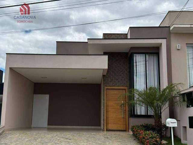 Casa com 3 dormitórios à venda, 140 m² por R$ 898.000,00 - Villagio Milano - Sorocaba/SP