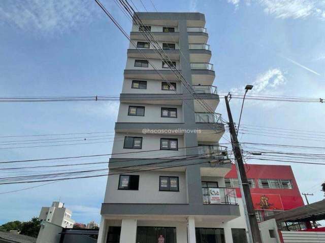 Apartamento com 3 dormitórios para alugar, 77 m² por R$ 2.800/mês - Ciro Nardi - Cascavel/PR