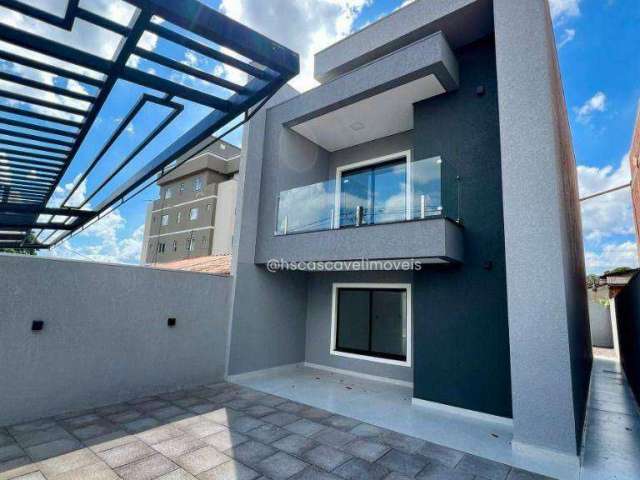 Sobrado com 3 Suítes à venda, 130 m² por R$ 780.000 - Coqueiral - Cascavel/PR