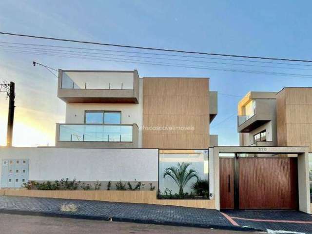 Sobrado Triplex em condominio fechado á venda 151 m²  FAG - Cascavel/PR