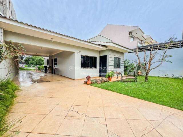 Casa com 3 dormitórios, 197 m² - venda por R$ 1.800.000,00 ou aluguel por R$ 7.000,00/mês - Centro - Cascavel/PR