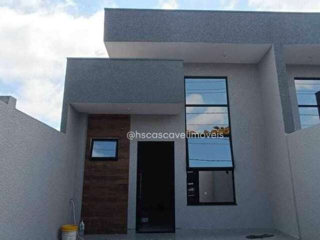 Casa com 1 Suíte + 2 dormitórios à venda, 68 m² por R$ 390.000 - Santa Felicidade - Cascavel/PR