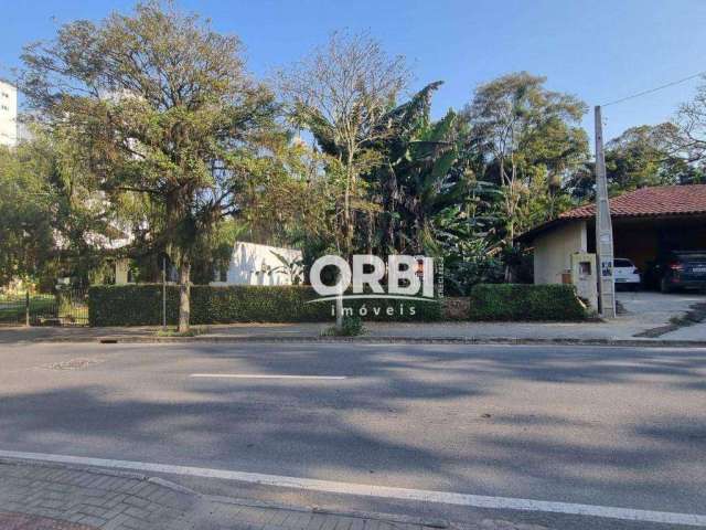 Terreno à venda, 634 m² por R$ 1.720.000,00 - Ponta Aguda - Blumenau/SC